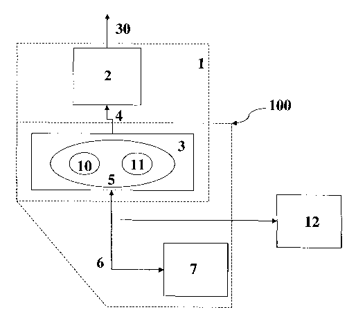 A single figure which represents the drawing illustrating the invention.